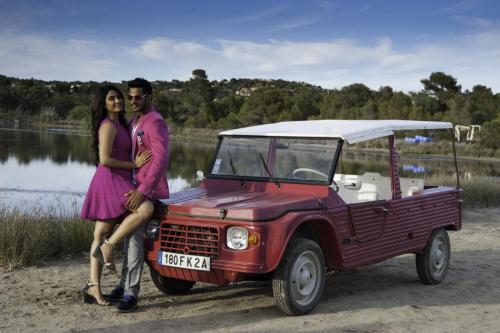 Film indien "Jaguar". Tournage en Corse. 2017.